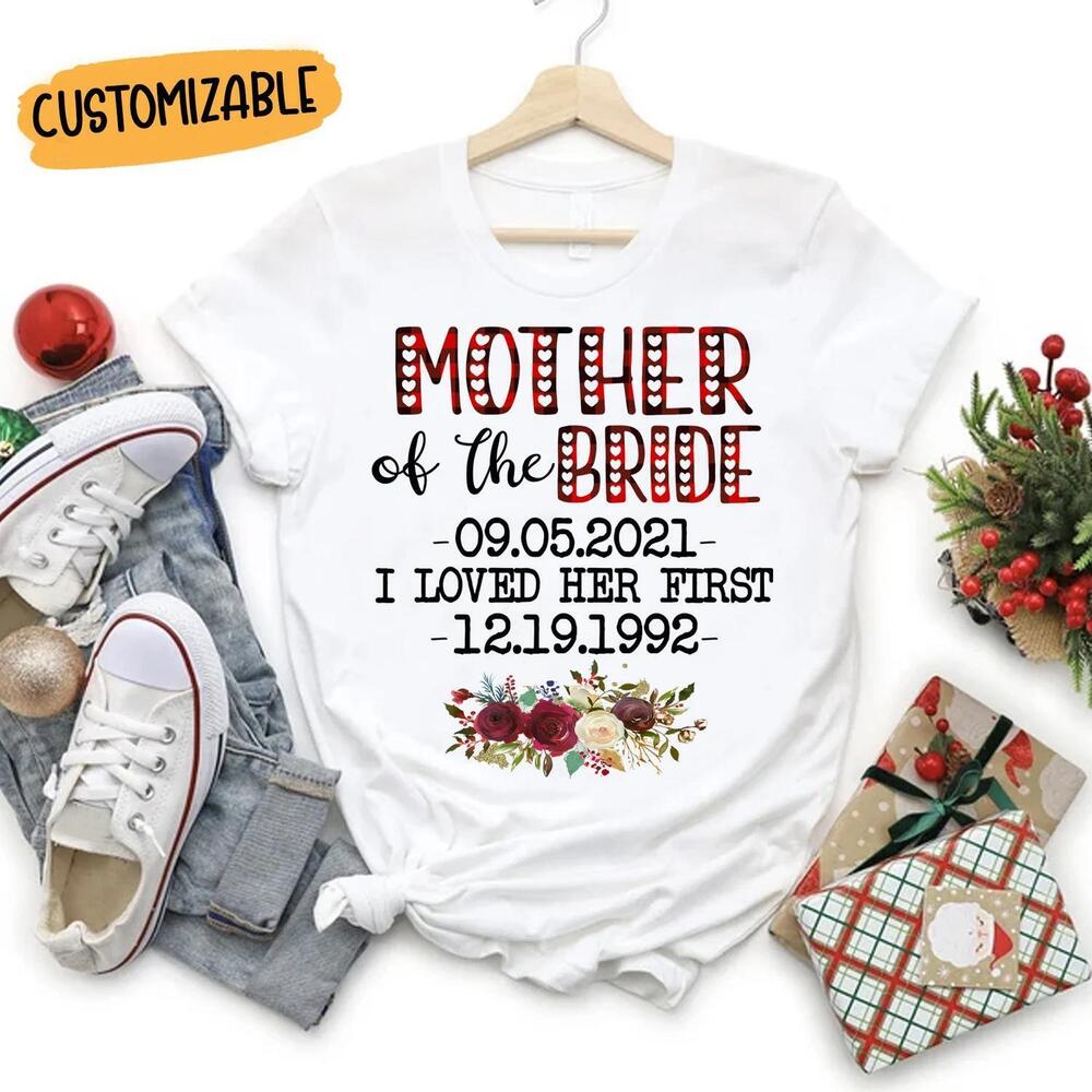 Mother Of The Bride Shirt, Bridal Party Shirts, Bride Shirt, Bridesmaid  t-shirt
